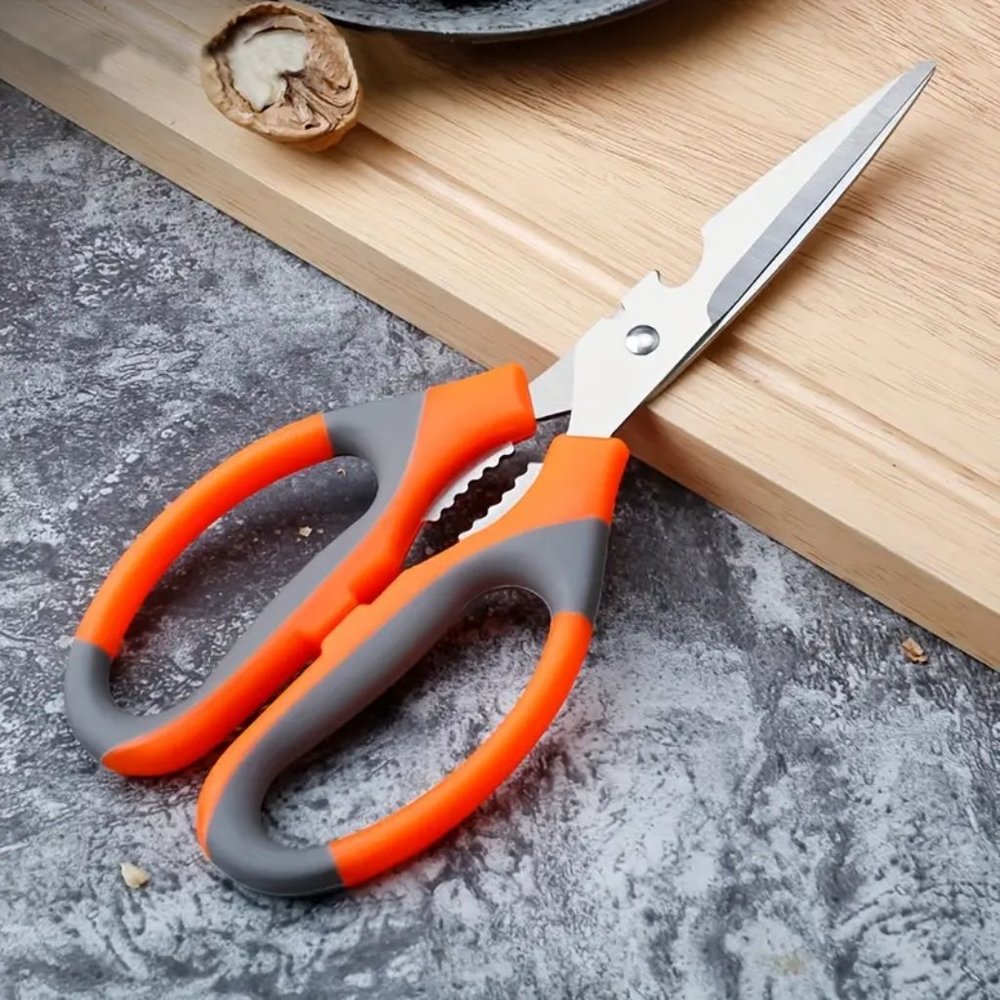 Multifunctional Scissors, Stainless Steel Kitchen Tool - Picture 8 of 10